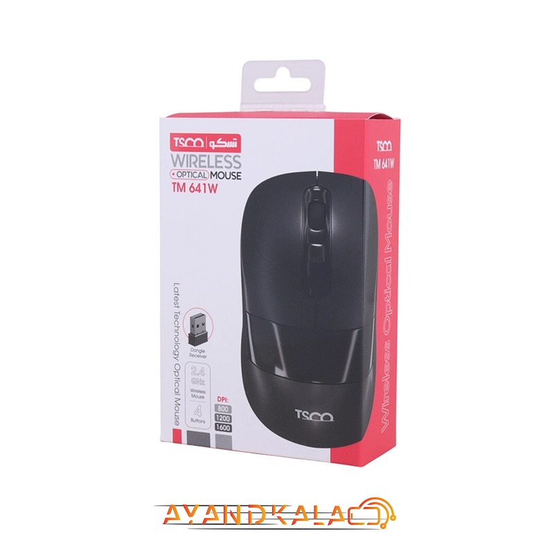 ماوس بی سیم تسکو مدل TM641W — تصویر ۵