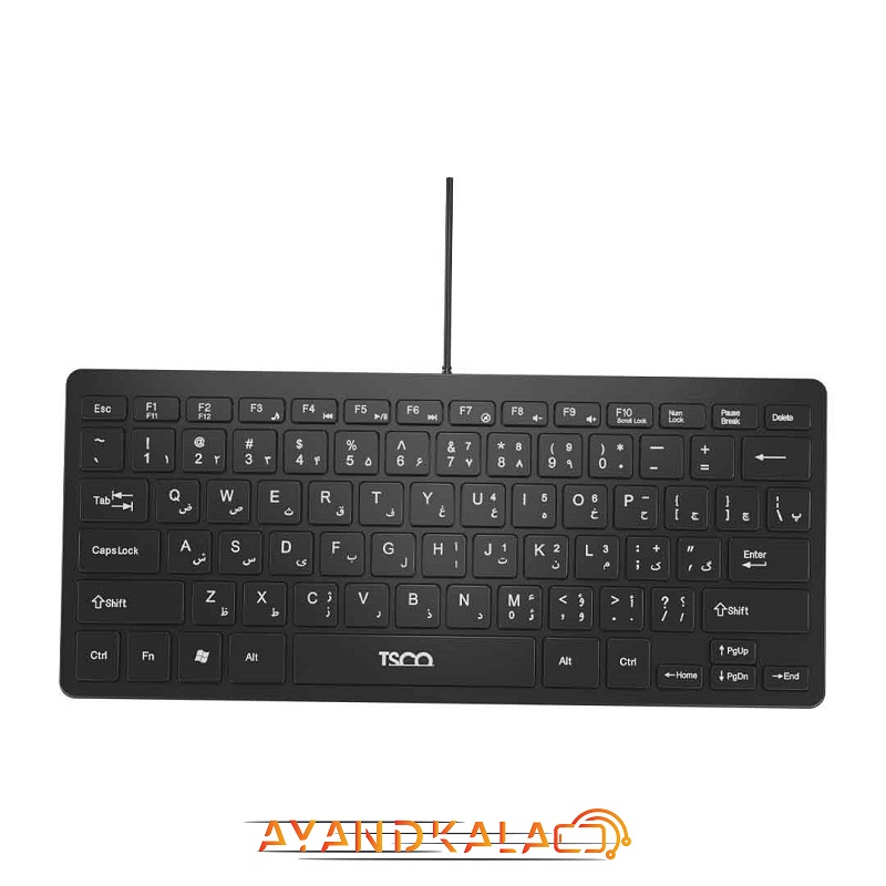 کیبورد با سیم تسکو مدل TK8044 — تصویر ۳