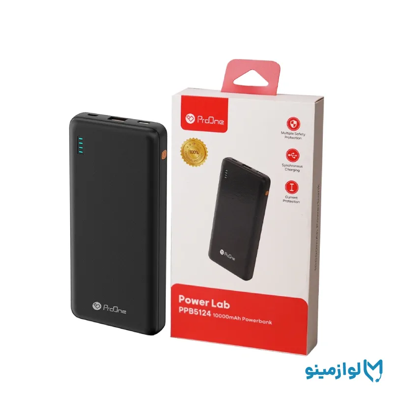پاوربانک پرووان مدل PPB5124 ظرفیت 10000 میلی آمپرساعت — تصویر ۷