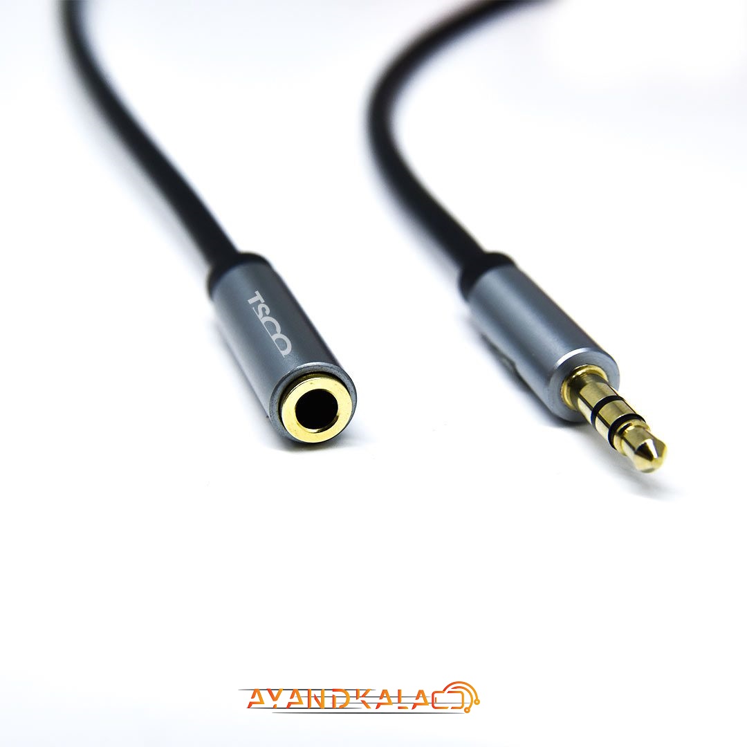 کابل افزایش طول AUX تسکو مدل TC-AU6 طول ۱ متر