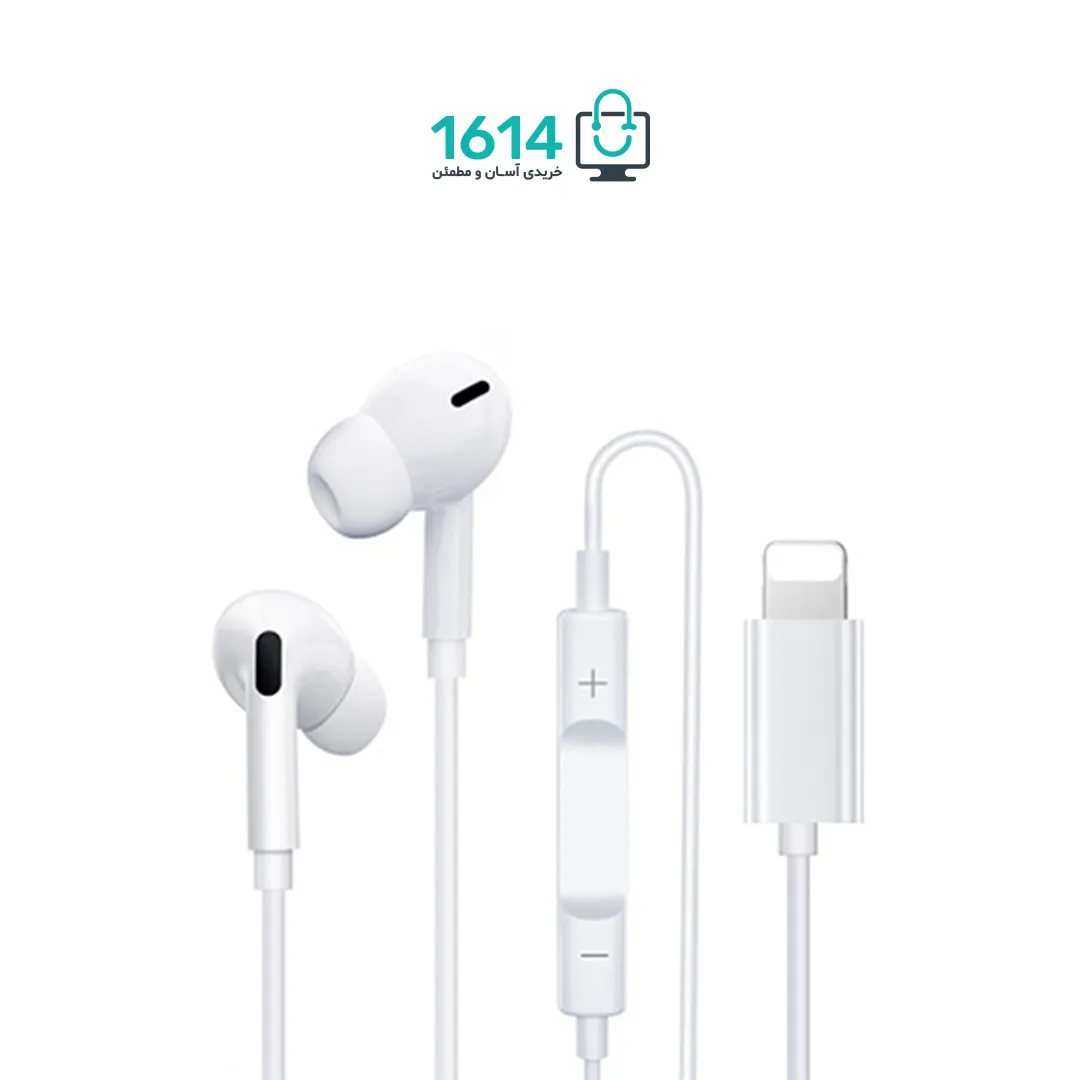 هدفون با سیم اپل لایتنینگ مدل ایرپاد A1748 — تصویر ۶