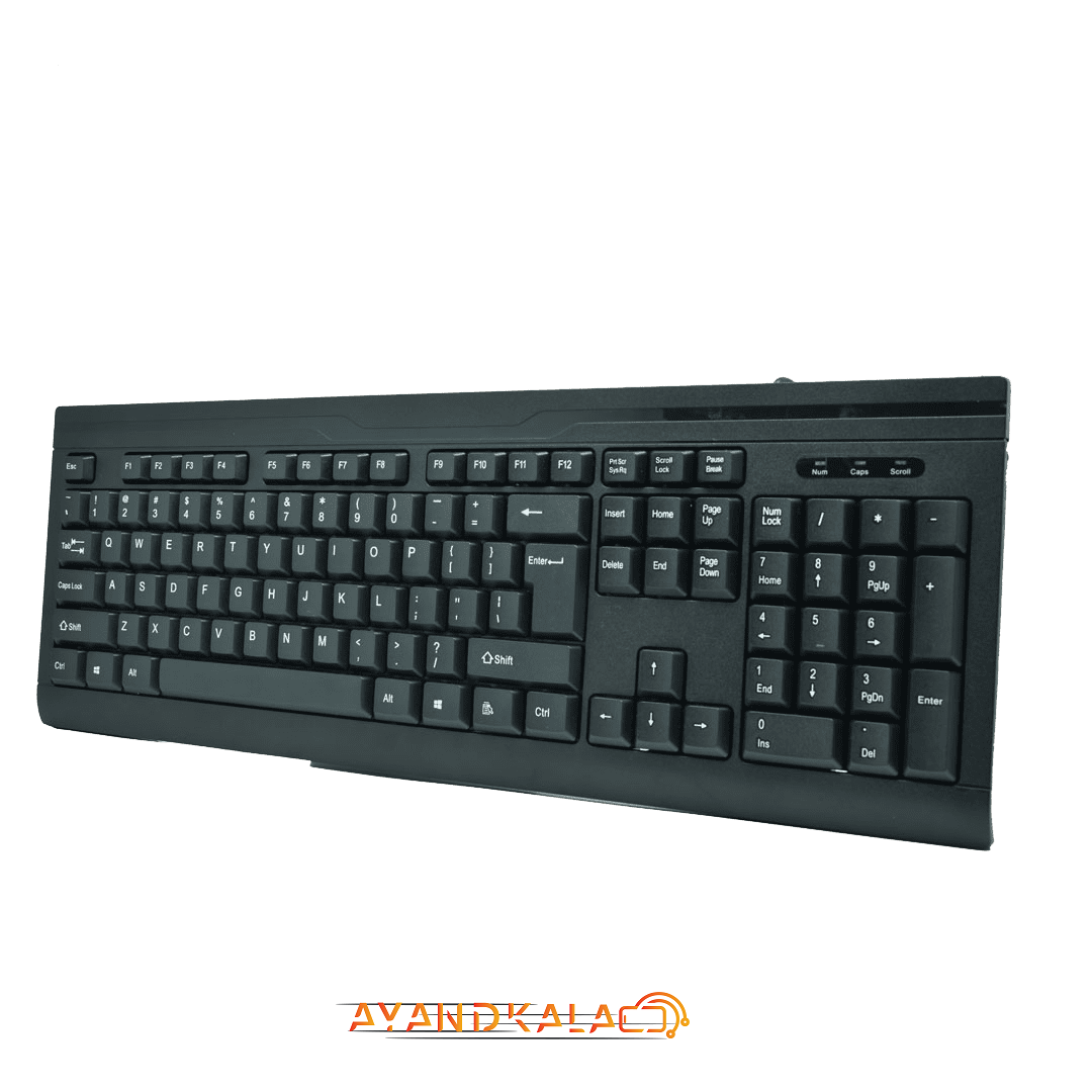 کیبورد تسکو با سیم مدل TK 8012