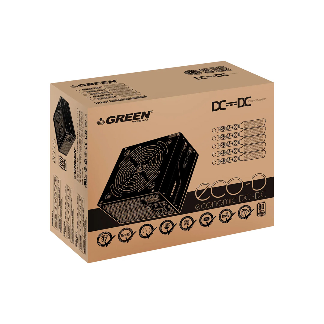 پاور گرین GP450A-ECO D برنز 450 وات — تصویر ۵