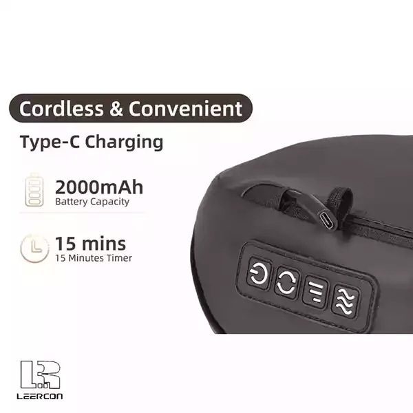 پشتی و بالش ماساژور لیرکن مدل Leercon K8 — تصویر ۵