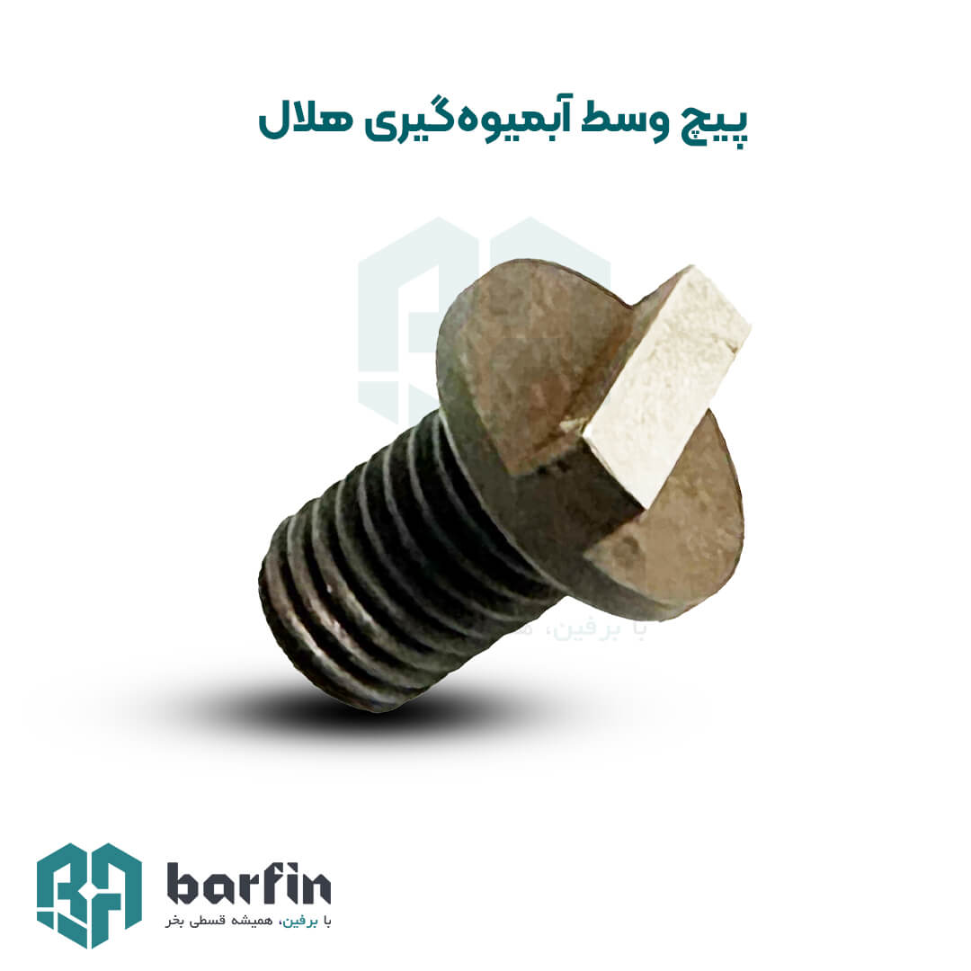 پیچ تیغه آبمیوه هویج گیری هلال — تصویر ۲