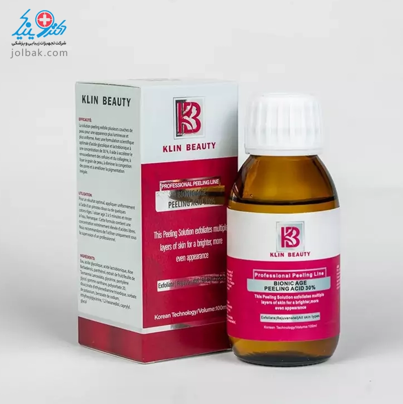 لایه بردار بیونیک اسید 30% کلین بیوتی 100 میل KlinBeauty — تصویر ۵