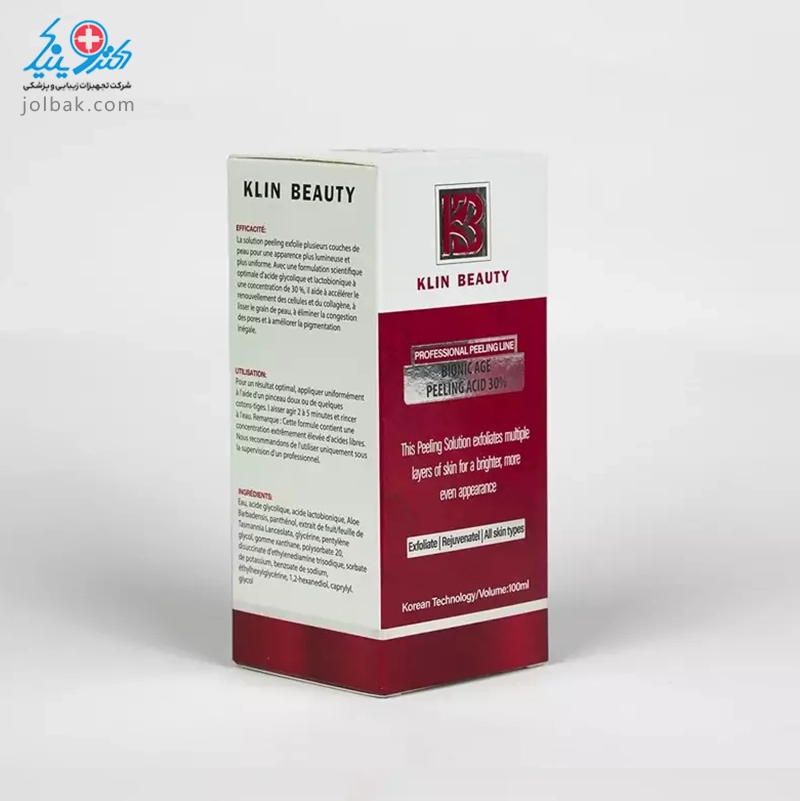 لایه بردار بیونیک اسید 30% کلین بیوتی 100 میل KlinBeauty — تصویر ۷