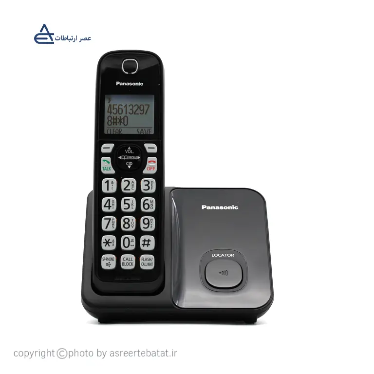 تلفن بی سیم پاناسونیک مدل KX-TGD510 — تصویر ۳