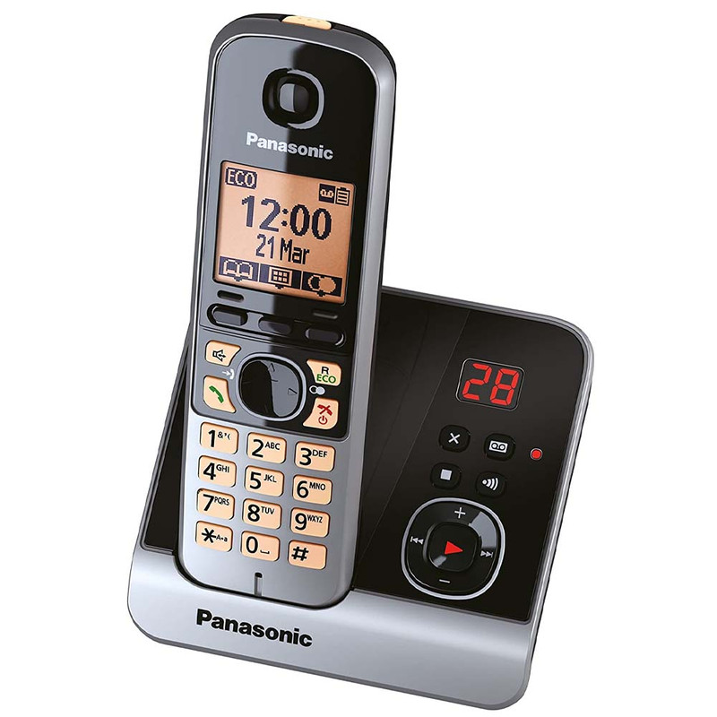 تلفن بی سیم پاناسونیک مدل KX-TG6721 — تصویر ۶