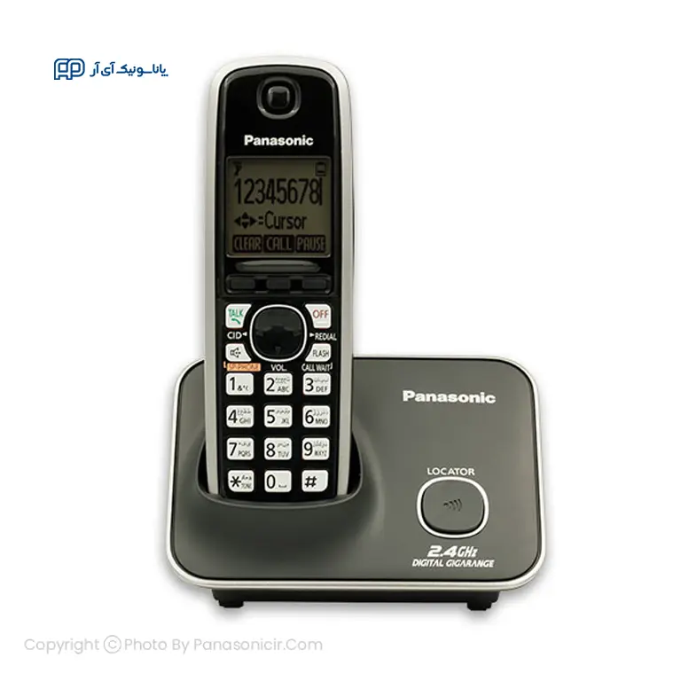 تلفن بی سیم پاناسونیک مدل KX-TG3711 — تصویر ۸