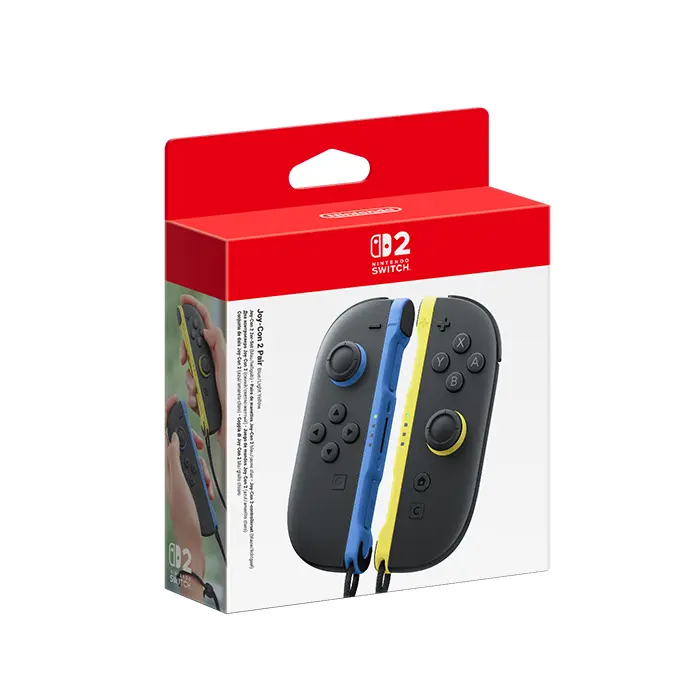 Joy Con نینتندو سوییچ 2 – آبی زرد — تصویر ۳
