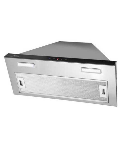 هود اخوان مدل شیشه مشکی و استیل کد H215 — تصویر ۶