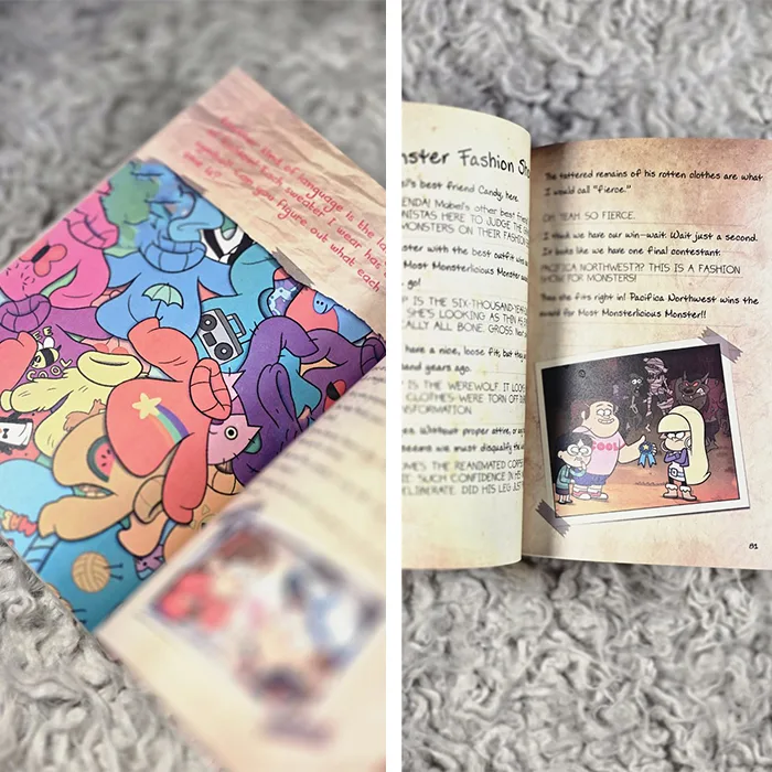 کتاب دیپر و میبل آبشار جاذبه Gravity Falls — تصویر ۴
