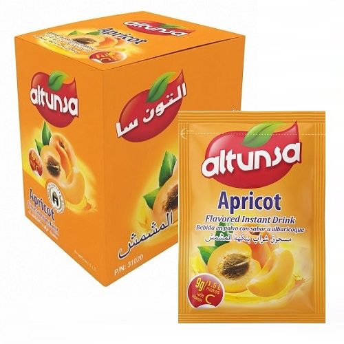 پودر شربت فوری زردآلو آلتونسا بسته 24 عددی