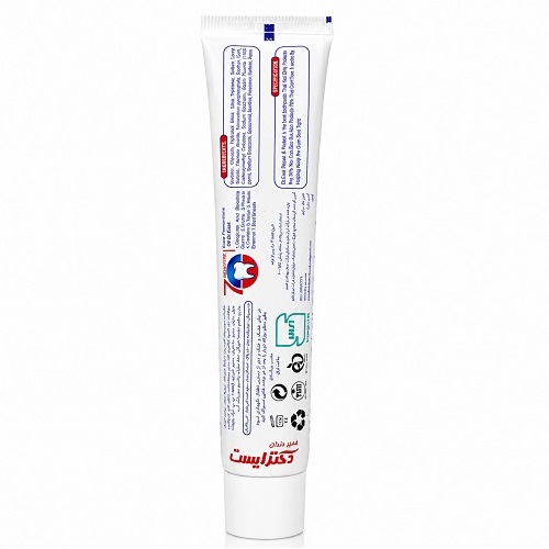 خمیر دندان دکتر ایست مدل cavities & strengthen وزن 70 گرم — تصویر ۵