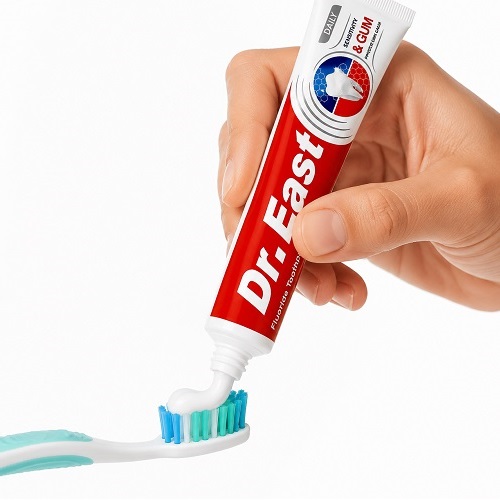 خمیر دندان دکتر ایست مدل cavities & strengthen وزن 70 گرم — تصویر ۷