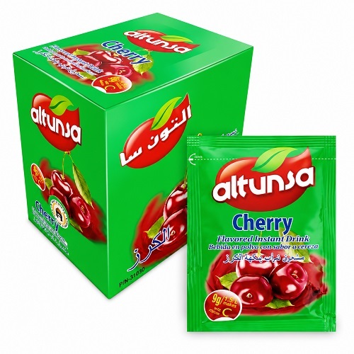 پودر شربت فوری گیلاس آلتونسا بسته 24 عددی
