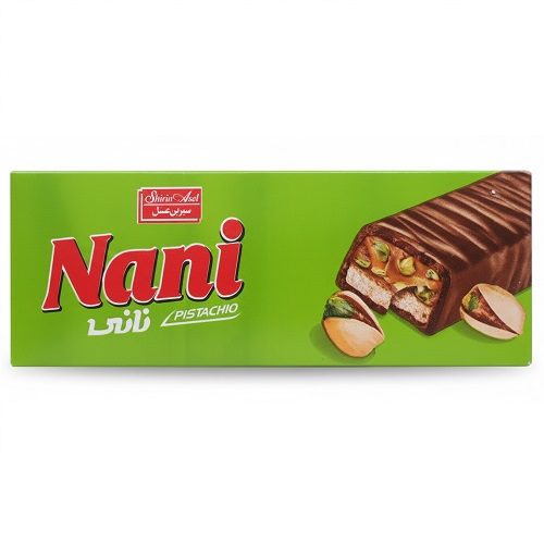 شکلات نانی کارامل با مغز پسته شیرین عسل 24 عدد 40 گرمی — تصویر ۵