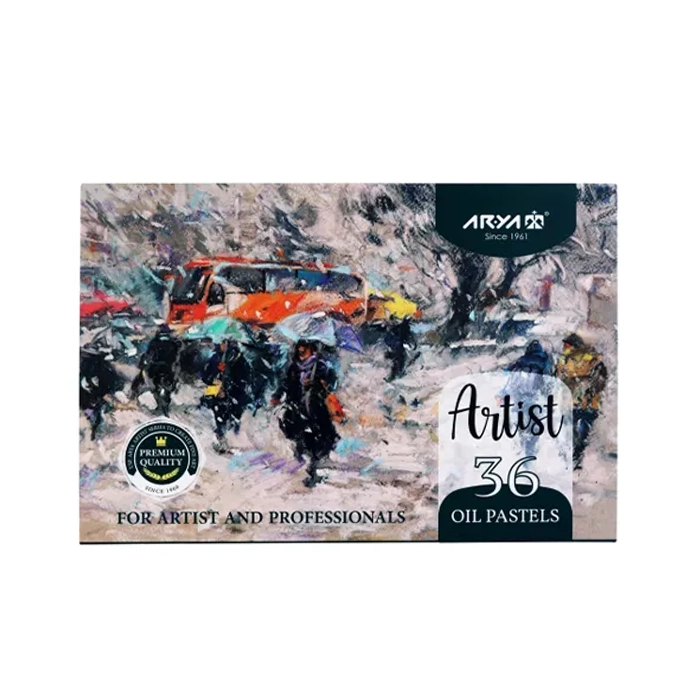 پاستل 36 رنگ آرتیست آریا — تصویر ۵