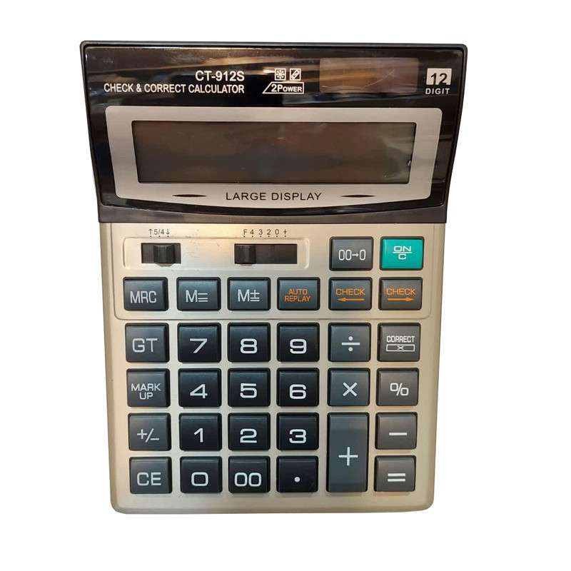 ماشین حساب مدل CJTJJZEN مدل CT-912S — تصویر ۴