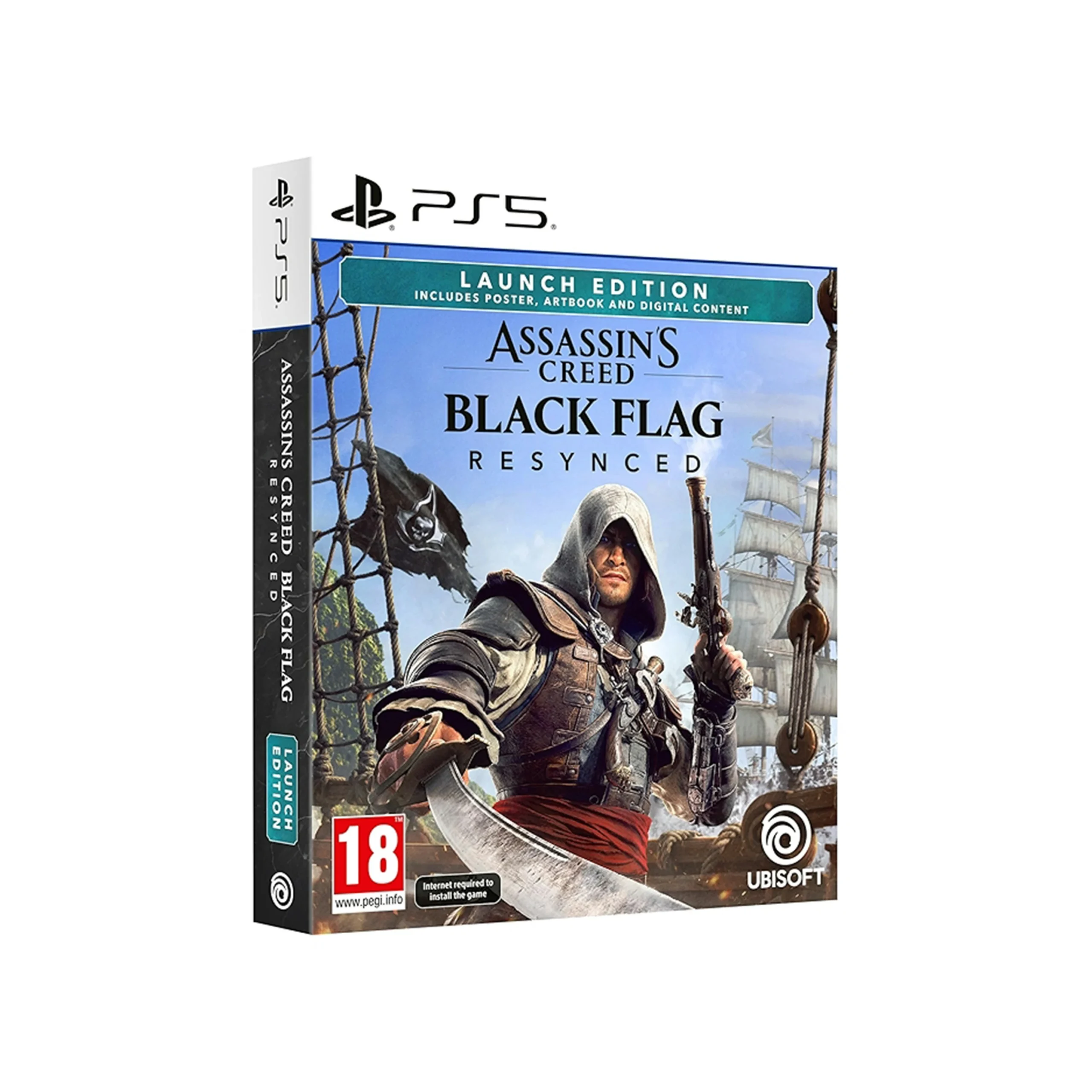 دیسک بازی Assassin’s Creed Black Flag Resynced نسخه Launch Edition برای PS5 — تصویر ۳