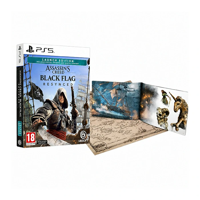 دیسک بازی Assassin’s Creed Black Flag Resynced نسخه Launch Edition برای PS5