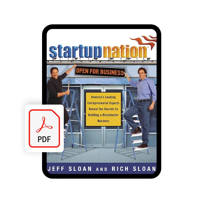 کتاب الکترونیکی Startup Nation