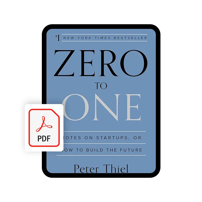 کتاب الکترونیکی Zero to One