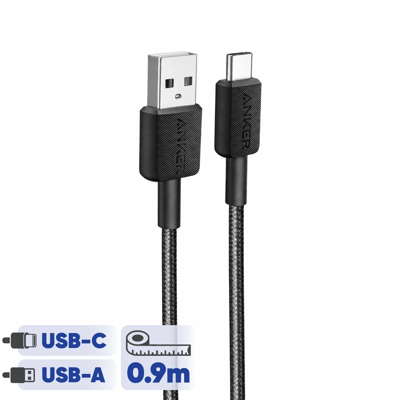 کابل USB-A به تایپ سی انکر مدل A81H5 — تصویر ۴