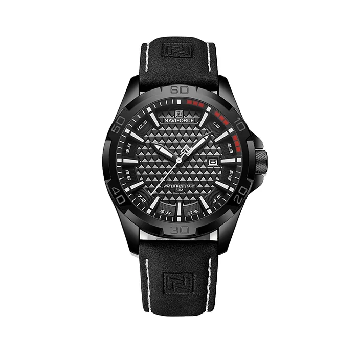 ساعت مچی مردانه ناوی فورس NAVIFORCE NF8023 B/W/B