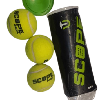 توپ پدل 3 عددی scope padel اصلی تک و عمده