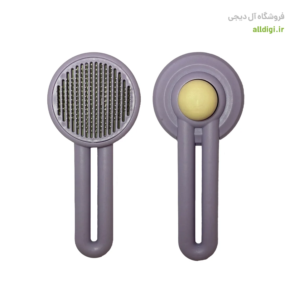 پرزگیر و شانه حیوانات Eggyolk Pet Comb — تصویر ۲
