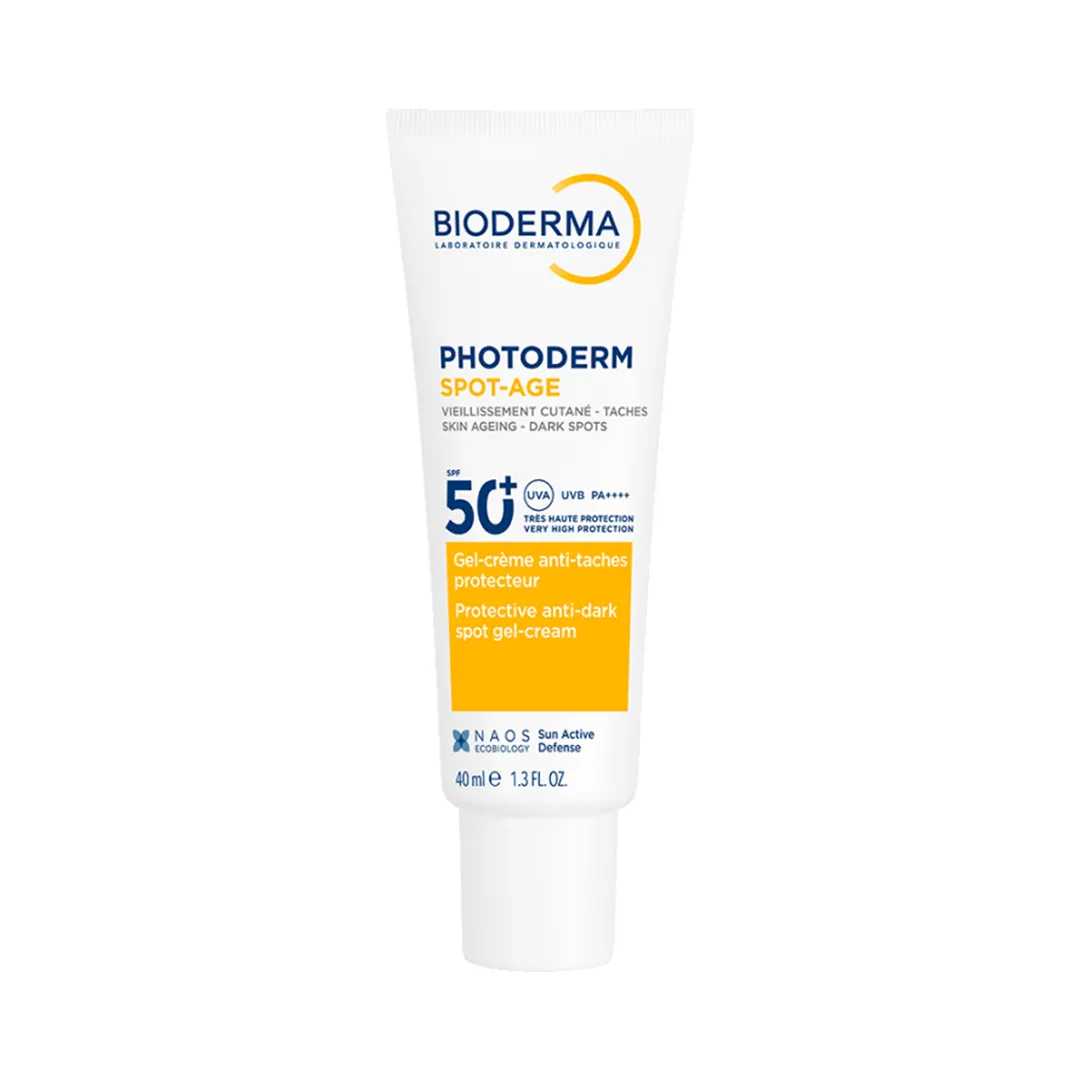 ژل کرم ضد آفتاب ضد لک و ضد چروک بایودرما PHOTODERM SPOT-AGE SPF50 حجم 40 میلی لیتری — تصویر ۲