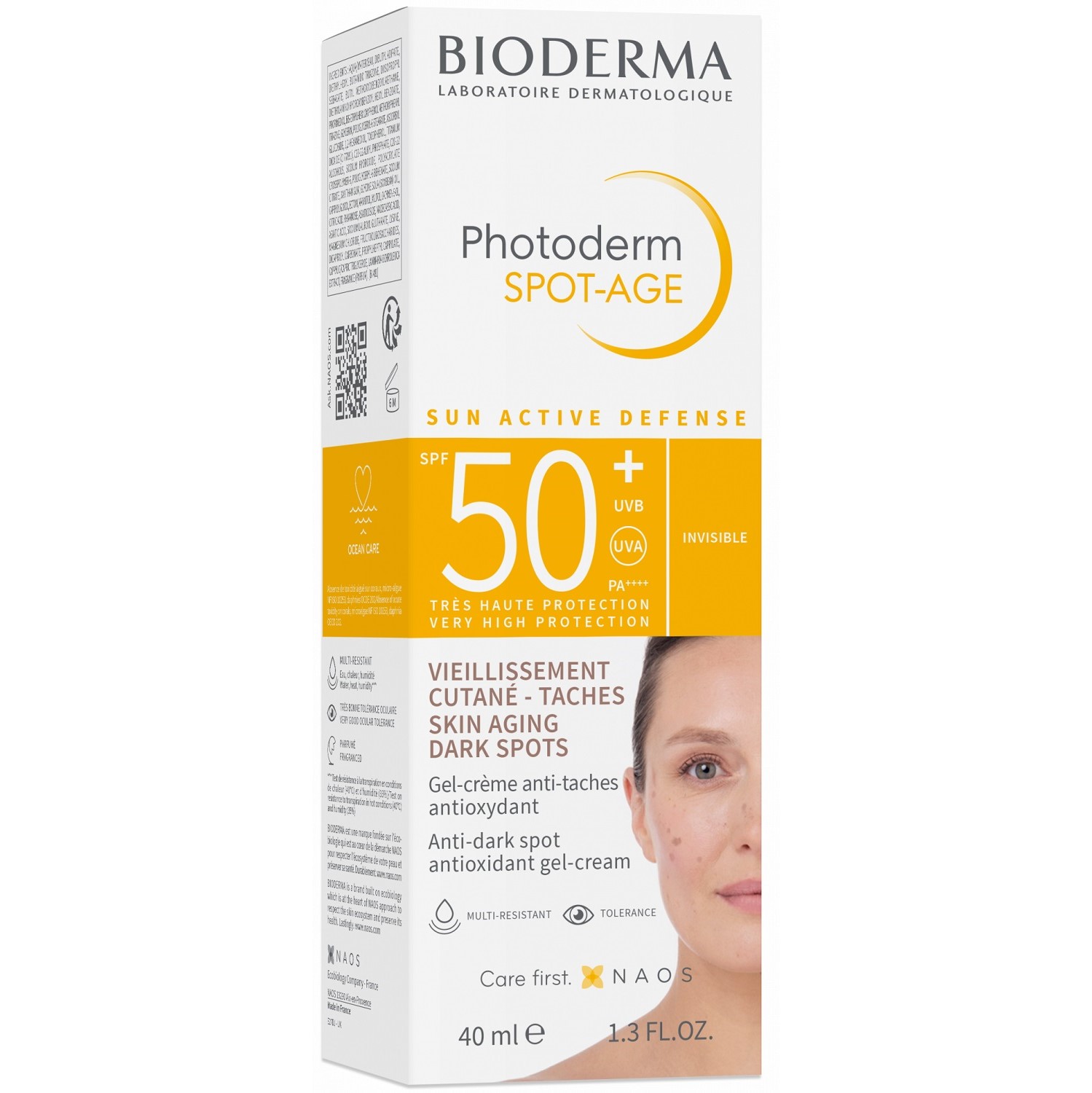 ژل کرم ضد آفتاب ضد لک و ضد چروک بایودرما PHOTODERM SPOT-AGE SPF50 حجم 40 میلی لیتری — تصویر ۶