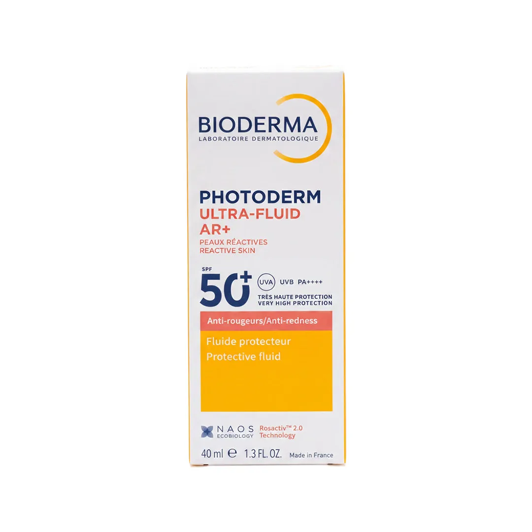 کرم ضد آفتاب بی رنگ فلوئیدی بایودرما PHOTODERM ULTRA-FLUID SPF50 حجم 40 میلی لیتری — تصویر ۳