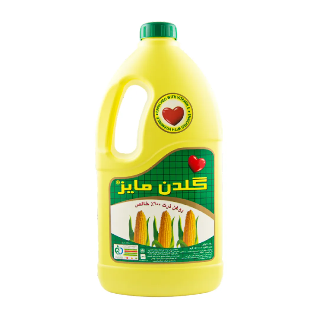 روغن ذرت 100% خالص گلدن مایز حجم 1.8 لیتری (1.62 کیلوگرم) — تصویر ۲