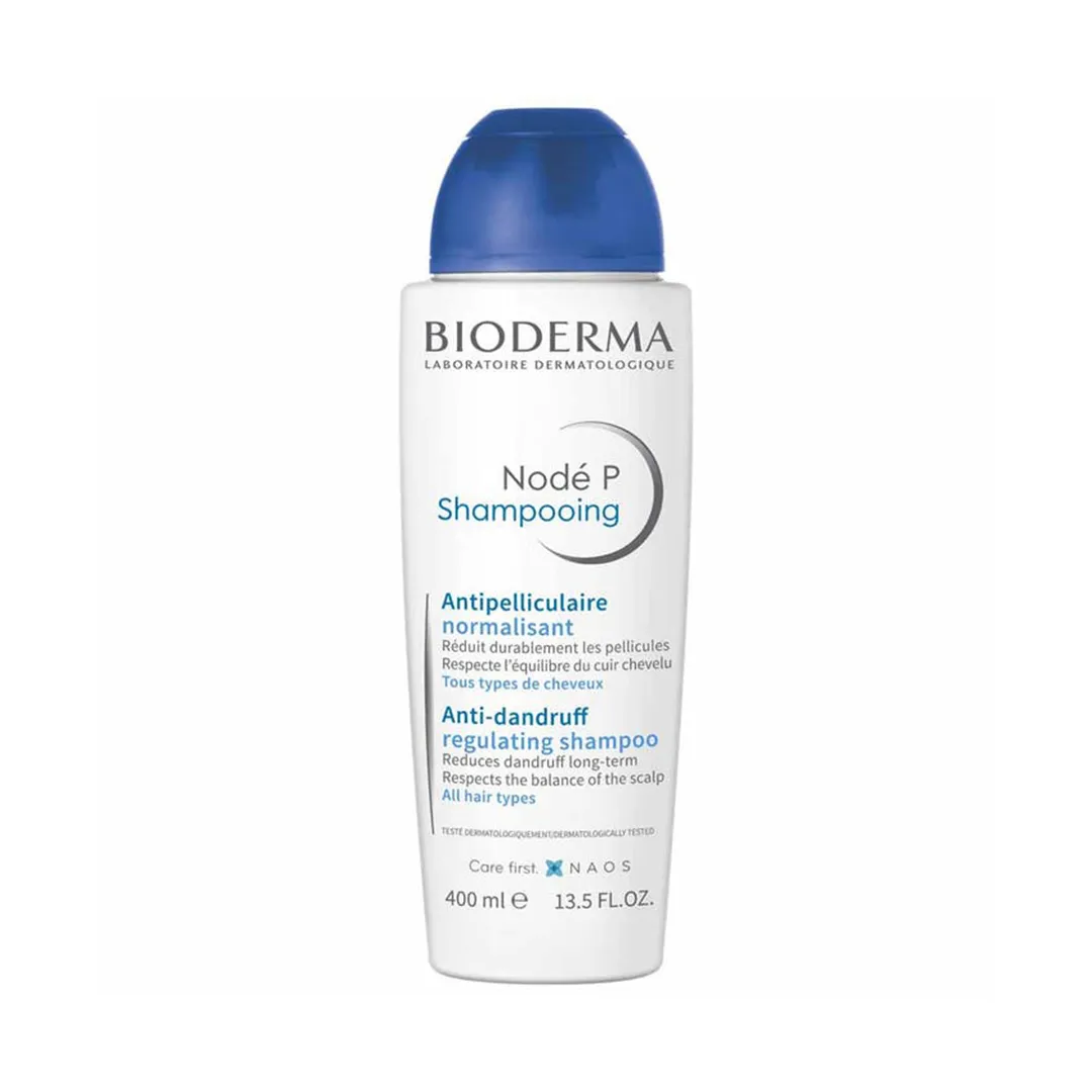 شامپو ضد شوره مو بایودرما Node P Shampooing حجم 400 میلی لیتری — تصویر ۲