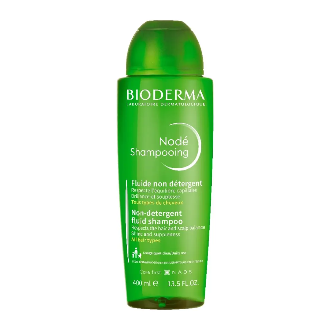 شامپو فلوئیدی مو بایودرما Node Shampooing حجم 400 میلی لیتری — تصویر ۲