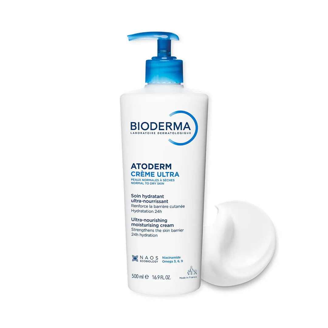 کرم مرطوب کننده بایودرما ATODERM CREME ULTRA حجم 500 میلی لیتری — تصویر ۴