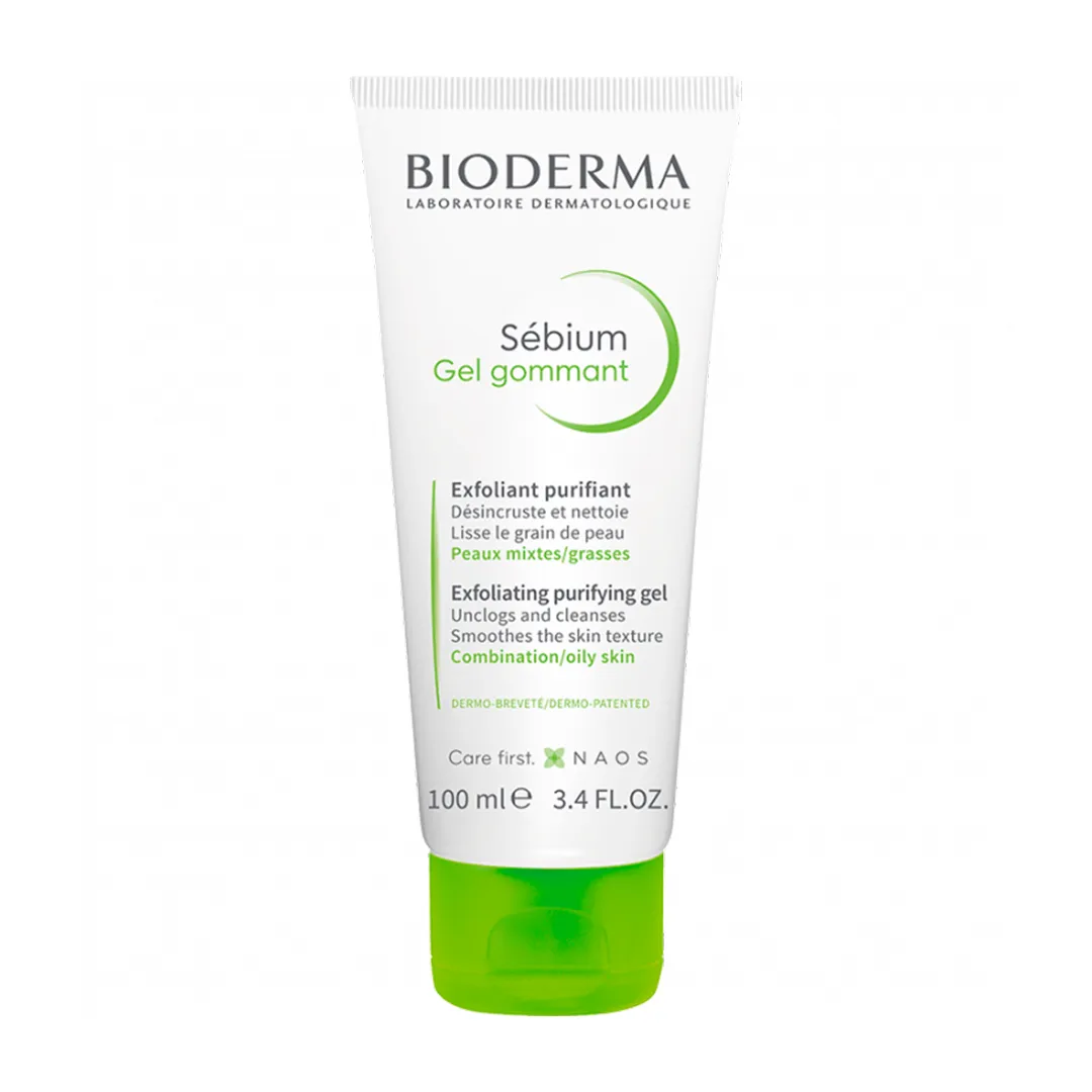 ژل اسکراب بایودرما Sebium Gel gommant حجم 100 میلی لیتری — تصویر ۳