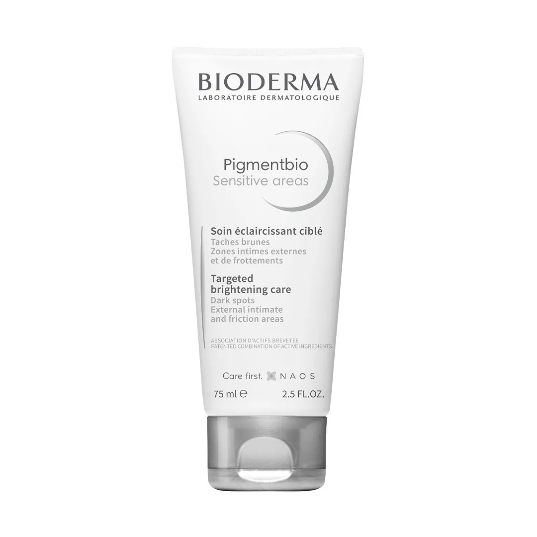 کرم روشن کننده بایودرما Pigmentbio Sensitive areas حجم 75 میلی لیتری — تصویر ۴