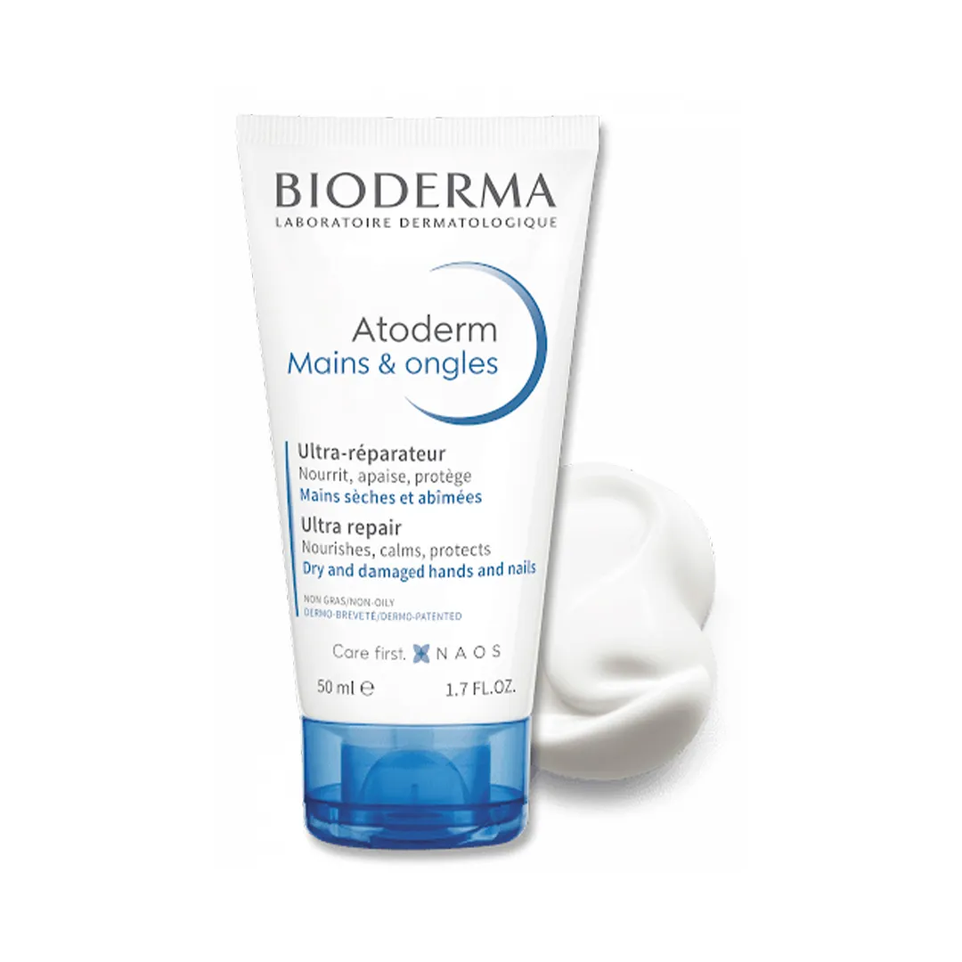 کرم مرطوب کننده بایودرما Atoderm حجم 50 میلی لیتری — تصویر ۵