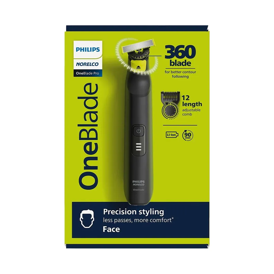 ماشین اصلاح موی صورت فیلیپس مدل NORELCO OneBlade QP6531/70 360 BLADE — تصویر ۳