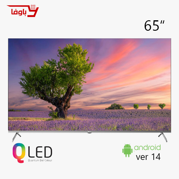 تلویزیون جی پلاس | هوشمند | مدل 65SQ788NP | سایز 65 اینچ | QLED | اندورید 14 | دارای جشنواره