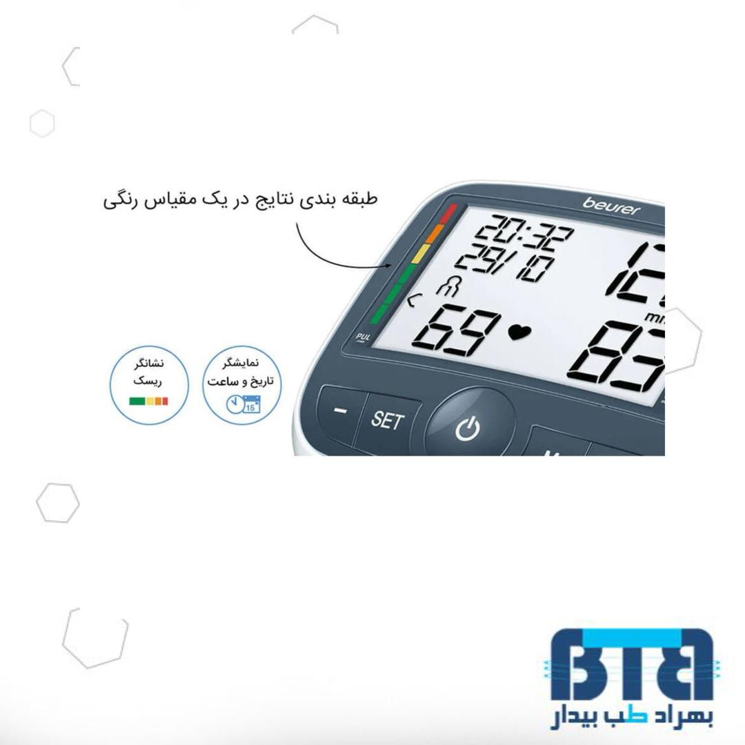 فشارسنج بازویی دیجیتال بیورر BM40 — تصویر ۴