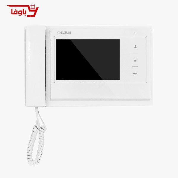 آیفون تصویری سوزوکی | مدل 727Wi | ارتباط با دو پنل | رنگ سفید