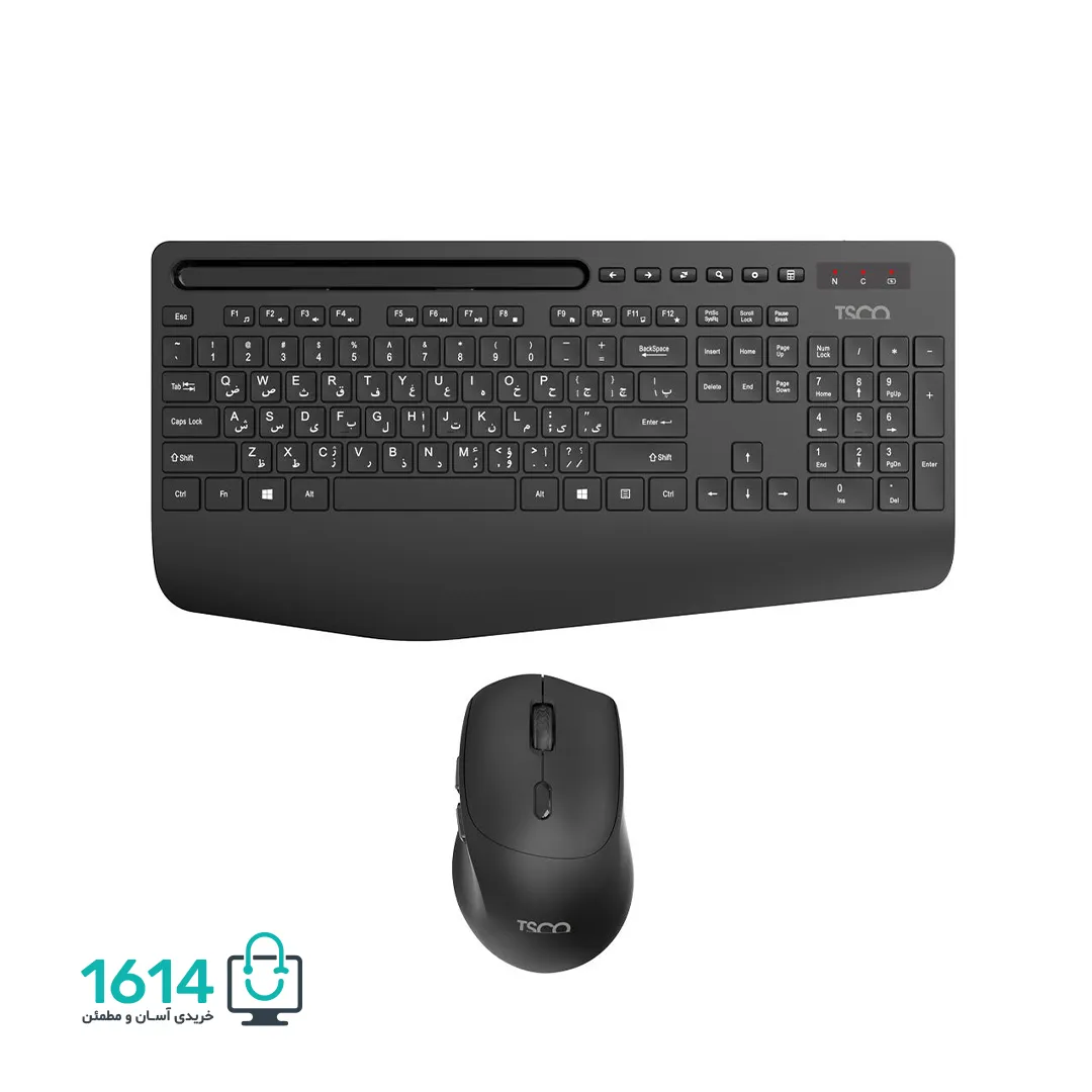 کیبورد و ماوس تسکو | بی سیم | مدل TKM 7025W — تصویر ۳