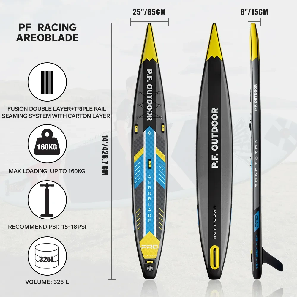 پدل برد ریسینگ RACING مدل P.F OUTDOOR — تصویر ۳