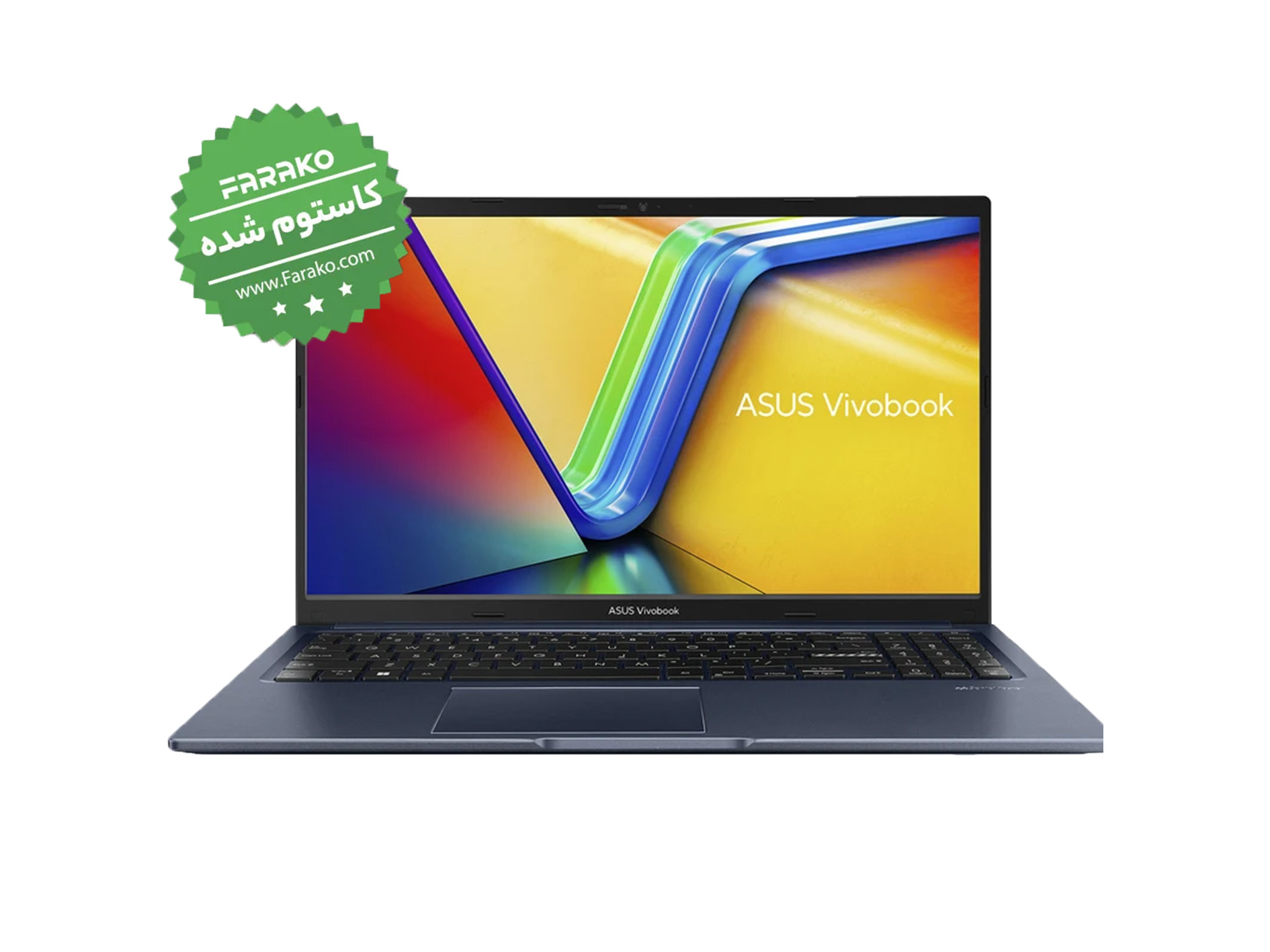 لپ تاپ ایسوس Vivobook 15 X1502VA-BQ530 نمایشگر ۱۵٫۶ اینچی، پردازنده Core i5-13420H، گرافیک اینتل UHD، رم 16 گیگابایت، حافظه ۵۱۲ گیگابایت SSD – کاستوم شده