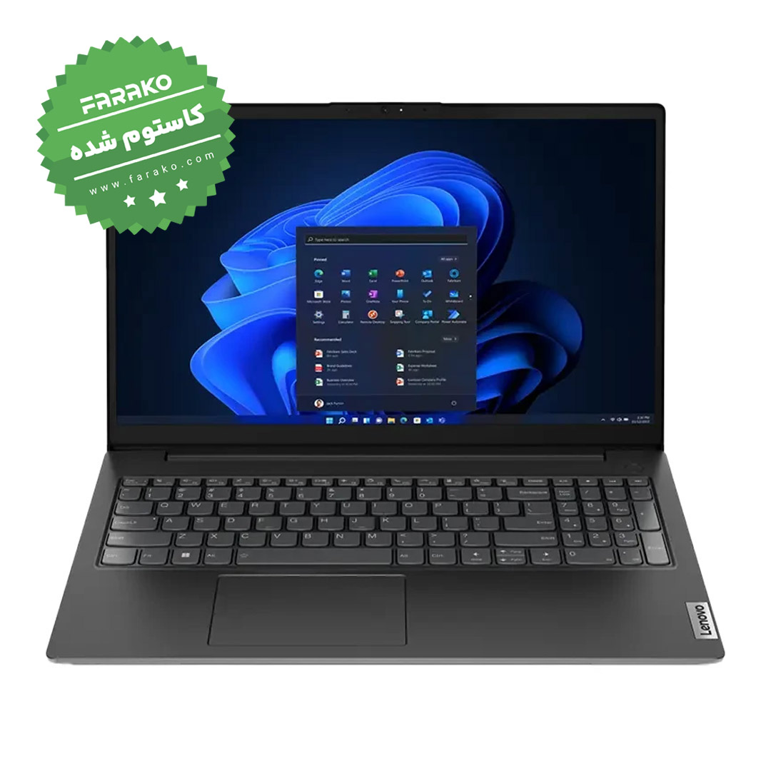 لپ تاپ لنوو V15 نمایشگر ۱۵٫۶ اینچی، پردازنده Core i5-13420H، گرافیک اینتل UHD، رم ۱2 گیگابایت، حافظه ۵۱۲ گیگابایت SSD – کاستوم شده